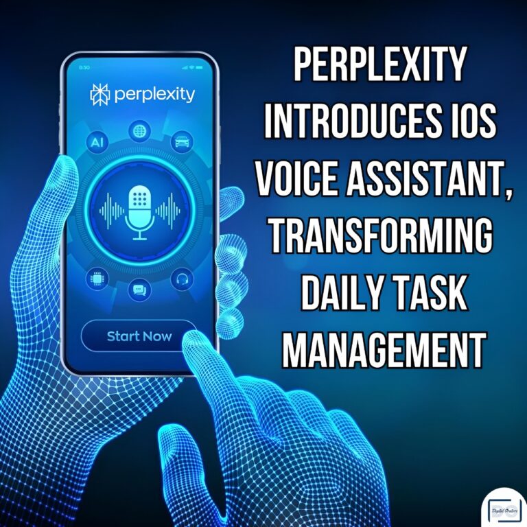 Perplexity's Voice Assistant Hits iOS — Talk, Task, Done