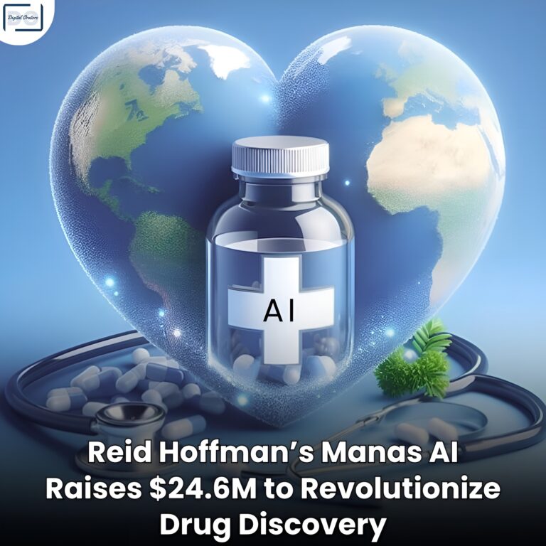 Reid Hoffman’s Manas AI Raises $24.6M to Revolutionize Drug Discovery