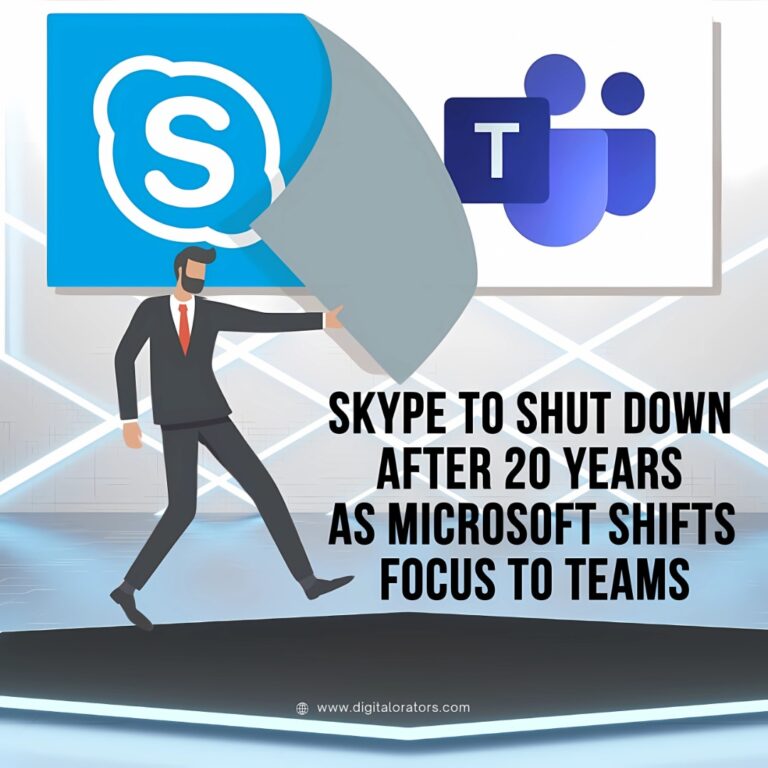 Skype to shut down after 20 years as Microsoft shifts focus to Teams