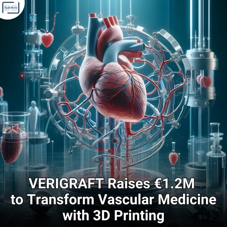 VERIGRAFT secures €1.2M to advance 3D-printed arterial grafts