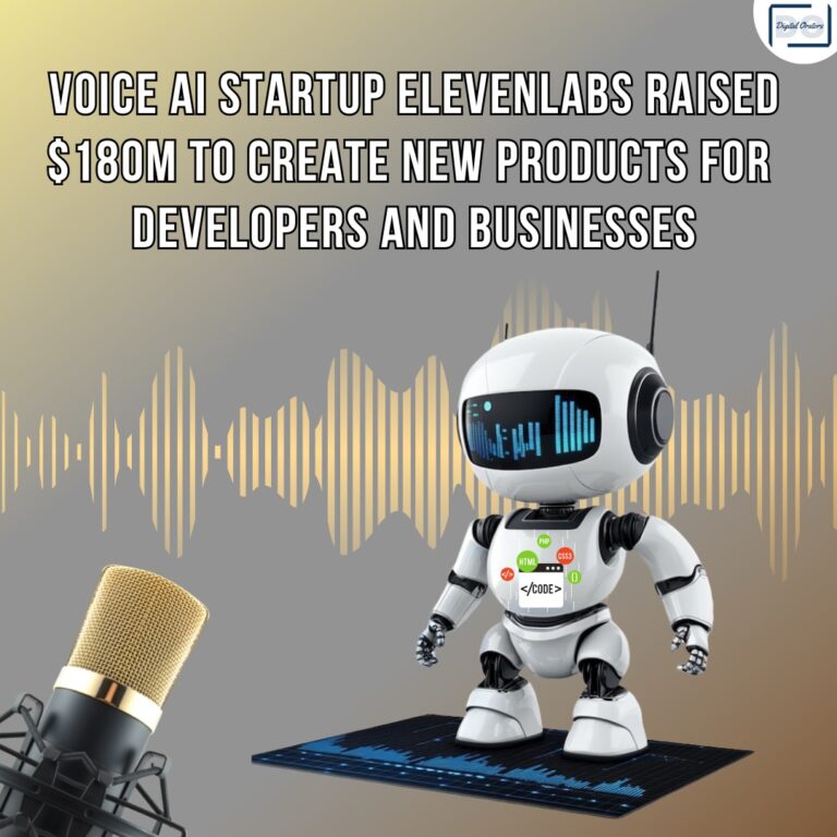 Voice AI startup ElevenLabs raised $180M to create new products for developers and businesses
