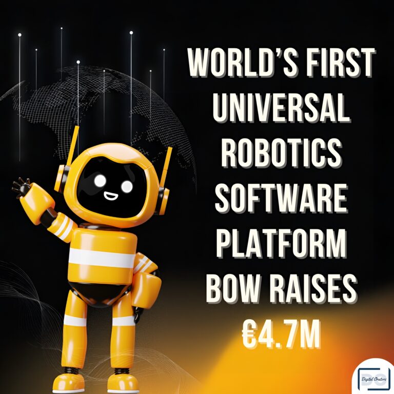 World’s first universal robotics software platform BOW raises €4.7 million